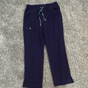 Figs Purple Jam Straight Leg Pants